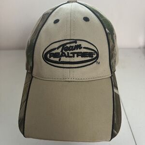 Infinity Headwear Team Realtree Cotton Blend Camouflage and Tan Adjustable Cap